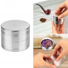 Tobacco Herb Spice Grinder 4 Piece Herbal Alloy Smoke Metal Chromium Crusher NEW