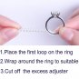 12 Piece Invisible Ring Sizer Jewelry Size Reducer Clear Guard Adjuster Resizer