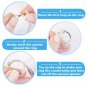12 Piece Invisible Ring Sizer Jewelry Size Reducer Clear Guard Adjuster Resizer