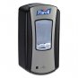 PURELL LTX-12 Touch-Free Hand  Dispenser, Chrome/Black, for 1200 mL