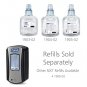 PURELL LTX-12 Touch-Free Hand  Dispenser, Chrome/Black, for 1200 mL