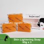 Kojie San Skin Lightening Soap Kojic Acid Bleach | 3 bars  | 65 grams each |