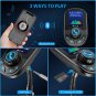Wireless In-Car Bluetooth FM Transmitter USB Radio Adapter Car Kit