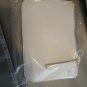 Pre Owned Mansur Gavriel White -Blue Bucket Bag Large 12x9 inch
