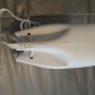 Pre Owned Mansur Gavriel White -Blue Bucket Bag Large 12x9 inch