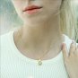14K Gold Pineapple CZ Paved Dainty Small Pendant Necklace Jewelry