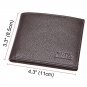 RFID Blocking Men Full Grain Leather Wallet Slim Front Po 12 Card Slots