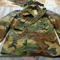 Alpha Industries Men US Army Woodland Camouflage Coat C/W Field Medium Short