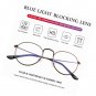 Blue light Blocking Glasses Classic Round Vintage Circle Metal Frames