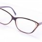 Cat Eye Stylish Reading Glasses Blue Light Blocking Rhinestones Computer Readers