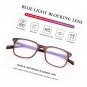 Blue Light Blocking Glasses for Men Women's Square Eyeglasses Unbreakable TR90