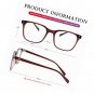 Blue Light Blocking Glasses for Men Women's Square Eyeglasses Unbreakable TR90