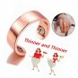 Magnetic Open Rings Stylish Magnet Health Slimming Finger for Women Girls