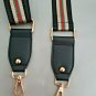 Black striped Bag Strap Crossbody Replacement Shoulder Handbag Wallet Purse