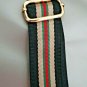 Black striped Bag Strap Crossbody Replacement Shoulder Handbag Wallet Purse