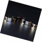 Men's Black Ceramic Gold Titanium Steel Magnetic Therapy Link Bracelet
