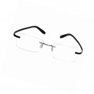 Fuaisi Rimless Flexible Reading Glasses Lightweight frame for Men and Women