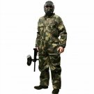 2pcs Disposable Paintball Camo Camoflauge Coveralls / Jumpsuit - Extra Large XL