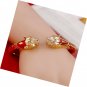 African Leopard Bangles Charm Gold Jewelry Ethiopian Congo Animal