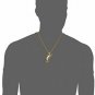 U7 Cool Swordfish Pendant 18K Gold Plated Punk Antique Necklace Men