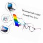 Blue Light Blocking Computer TV Reading Glasses Comfortable Retro Stylish Round
