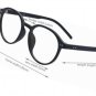 Men Black TR90 Full Frame Nearsighted Shortsighted Lightweight Myopia Glasses