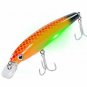 USB Luminous Vibrating Jerkbait LED Fishing Lures for Bass Trout Electric Lures