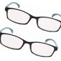 2 pcs Blue light blocking reading glasses for men women +1.00 to +3.00
