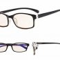 2 pcs Blue light blocking reading glasses for men women +1.00 to +3.00