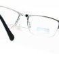 Multi Focus Progressive Reading Glasses 3 Powers in 1 Reader Rectangle Half Rim