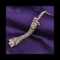 Rhinestone Leopard Head Hoop Earrings Animal bracelet necklace 18K Gold/Silver