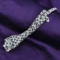 Rhinestone Leopard Head Hoop Earrings Animal bracelet necklace 18K Gold/Silver