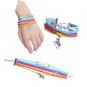 5PCS Girls Gift for Unicorn Include Bracelet Stud Earrings Storage Bag Necklace