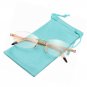 Gold TR90 Arm 10g Only Lightweight Rimless Reading Glasses Case Included