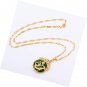 AAA Tibet Gold Green Jade Dragon Malay Pendant Necklace & Pendants Pendent Gift