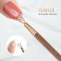 Manicure And Pedicure Tools Set, 6 Pcs Gel Nail Polish Remover Scraper Silver