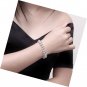 2 Layers Twisted Link Chain Bracelet with Diamond Cut and High Polish 8"(21cm)