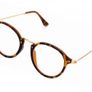 Round Glasses for Women Men Non Prescription Clear Lens Circle Eyeglasses