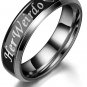 Titanium Mood Ring Temperature Emotion Feeling Change Color Rings His Crazy Her