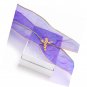 Medium Guardian Angel 24k Plating Necklaces Charms 18 inch Twisted Nugget Chain