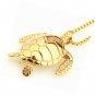 Sea Turtle Pendant Chain Stainless Steel Jewelry Charm Necklaces Gifts