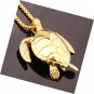 Sea Turtle Pendant Chain Stainless Steel Jewelry Charm Necklaces Gifts