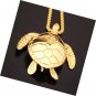 Sea Turtle Pendant Chain Stainless Steel Jewelry Charm Necklaces Gifts