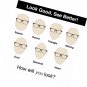 Gamma Ray Blue Light Blocking Glasses Amber Tint Anti Glare UV Digital Eyestrain