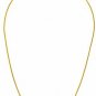 KeyZone 12pcs Gold Plated 1.2mm DIY Snake Chains Charms Link Necklace With For