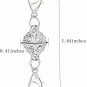 20 Pcs Magnetic Clasps With Spring Ring For Jewelry Necklace Bracelet