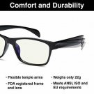GAMMA RAY 900 Amber Tint Daytime Screen Glasses Blue Light Blocking