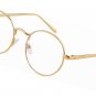 Blue Light Block Glasses|Round Non-prescription Eyeglasses Circle Frame