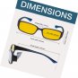 Blue Light Blocking Glasses for Computer/TV/Phone - Sleep Better Reading