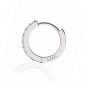 925 Sterling Silver Hoop Earrings Tiny Small Large Huggie Earring 3 sizes